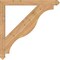 Ekena Millwork Funston Arts & Crafts Smooth Bracket, Western Red Cedar, 3 1/2"W x 42"D x 42"H BKT04X42X42FST03SWR - alternate 4